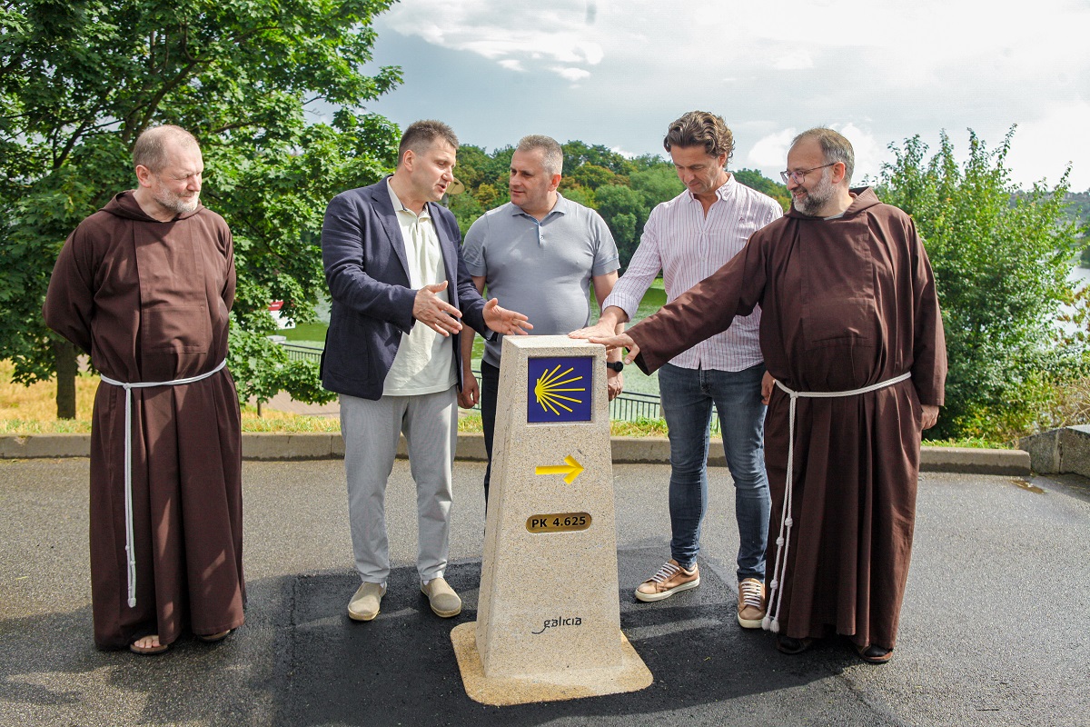 У Вінниці відкрили найсхідніший в Європі вказівник Camino de Santiago